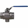 Bonomi North America 1/2in STAINLESS STEEL SAFETY EXHAUST BALL VALVE 511SL-1/2